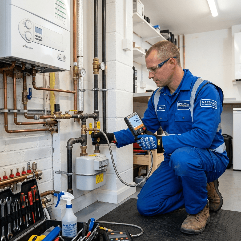Reparación de líneas de gas y filtración de agua