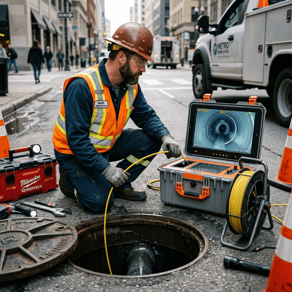 Trenchless sewer main line restoration in Pope County, AR