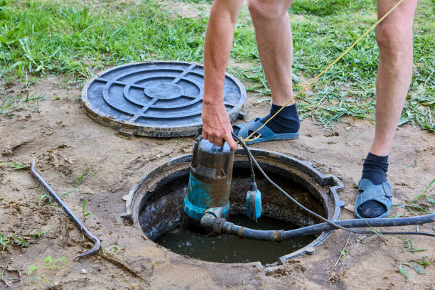 Submersible well pump casing and pit service in London AR